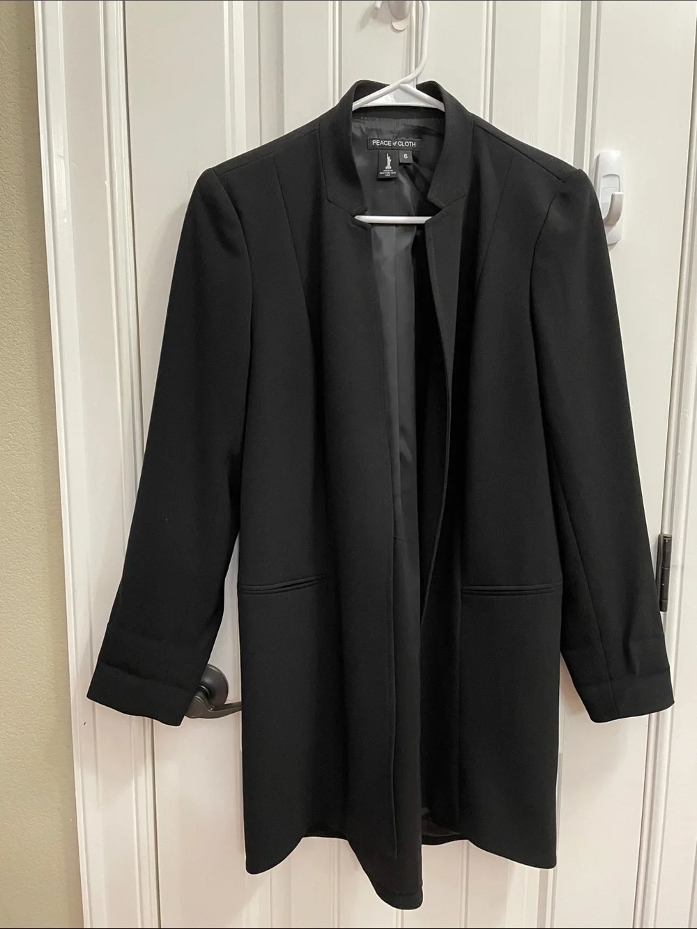 Peace of Cloth tailored notched